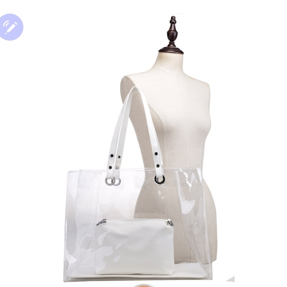 unbranded Handbags - NEW Beach Bag Waterproof Clear Handbag